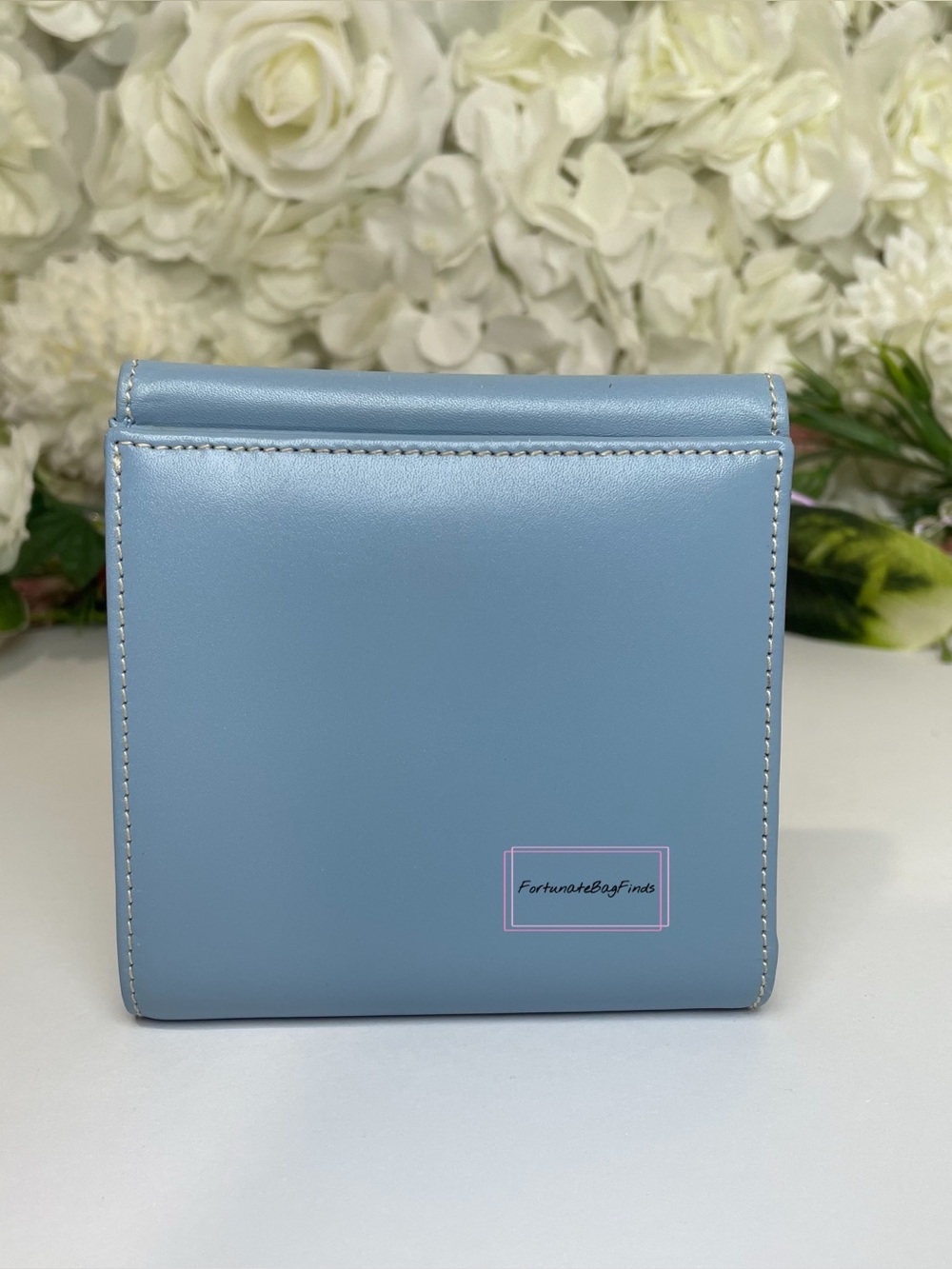 Vintage Coach Wallet 7815 Periwinkle Pool Blue - Picture 5 of 14
